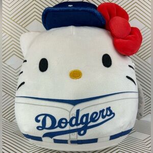 Dodgers Hello Kitty Squishmallow SGA April 2025 NWT